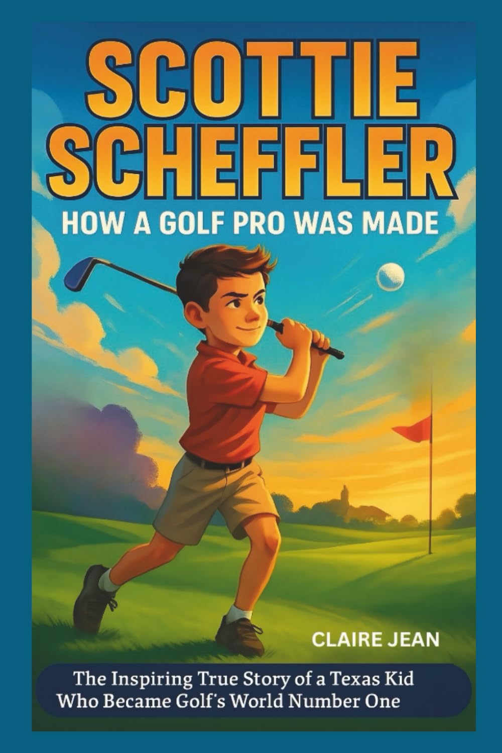 SCOTTIE SCHEFFLER Kids’ Biography: How a Golf Pro Was Made: The Inspiring True Story of a Texas Kid Who Became Golf's World Number One