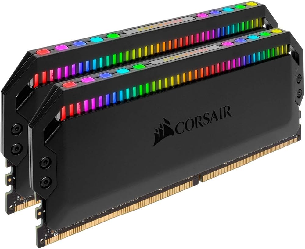 Corsair Dominator Platinum RGB 16GB (2x8GB) DDR4 3200 C16 1.35V Desktop Memory - View 1