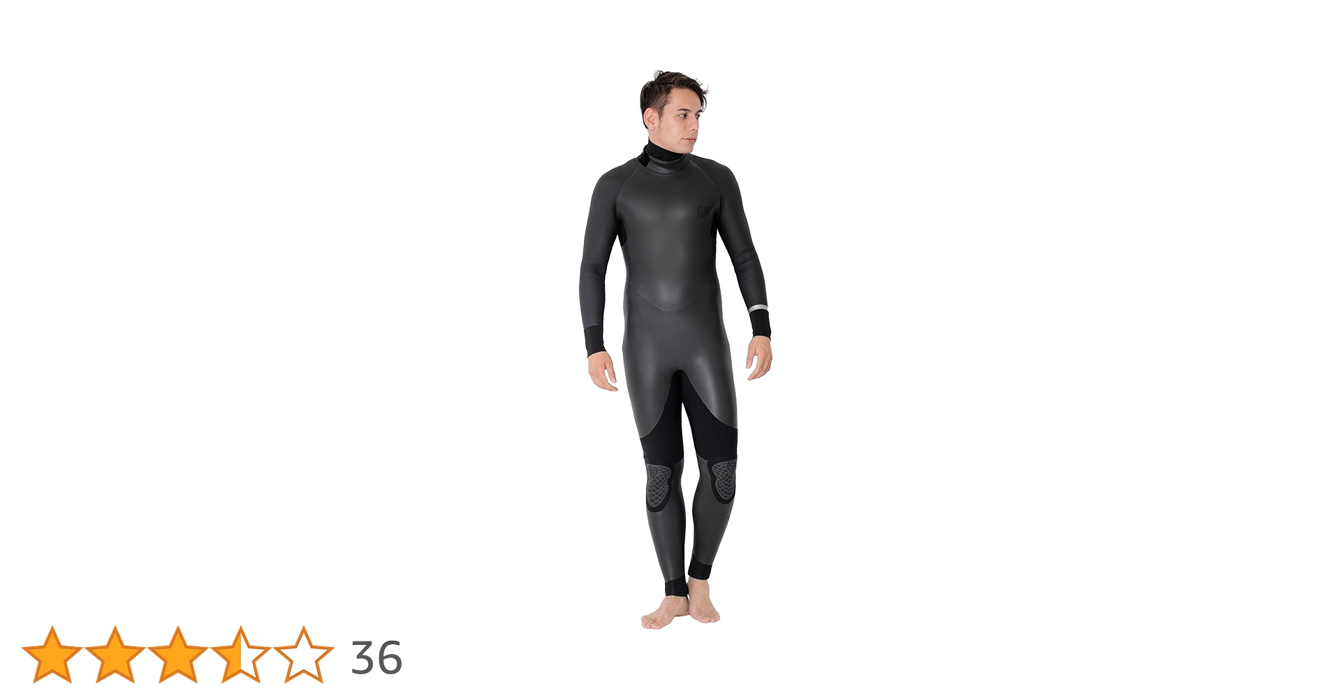 Amazon | FELLOW セミドライ ウェットスーツ バックジップ 5mm 3mm
