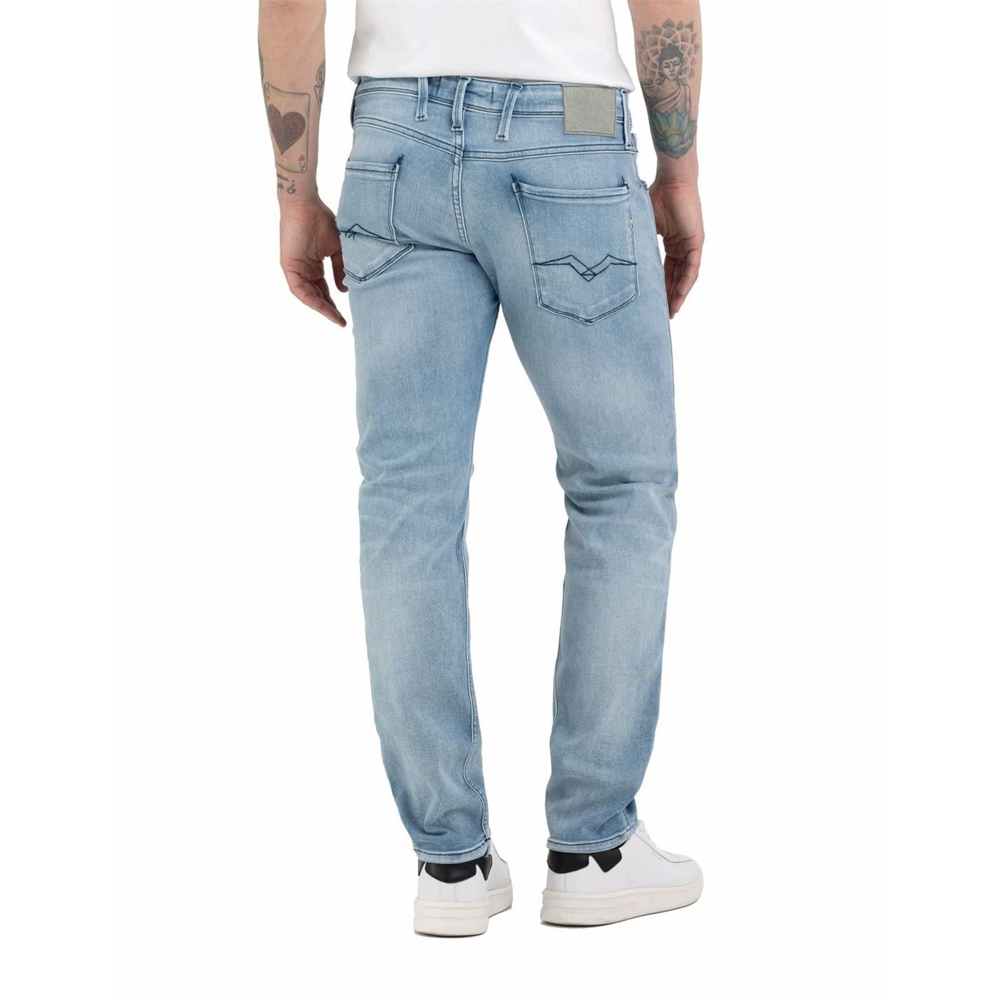 Replay Herren Jeans Anbass Slim-Fit Bio
