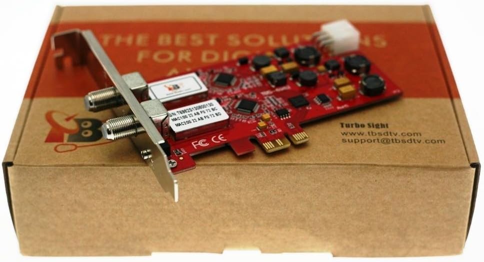 TBS6981 PCI-E DVB S2 HD Dual Tuner Card