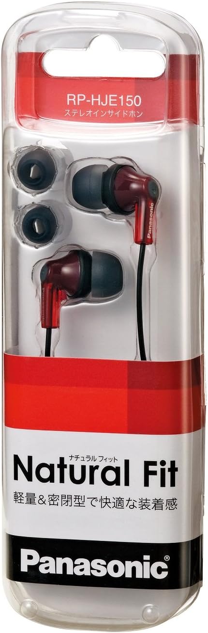 Pioneer Inner Ear Headphones RP-HJE150-R
