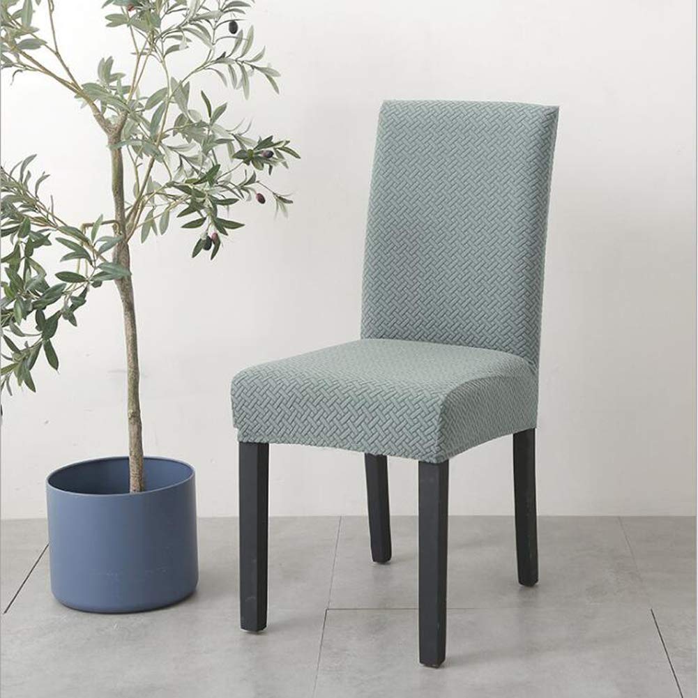 Housse de chaise extensible 6 pièces gris anthracite - COMFORTXL