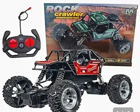 Carrinho de Controle Remoto 4x4 Off-Road MAX, Bateria Recarregável, Suspensão Completa, Detalhes Internos