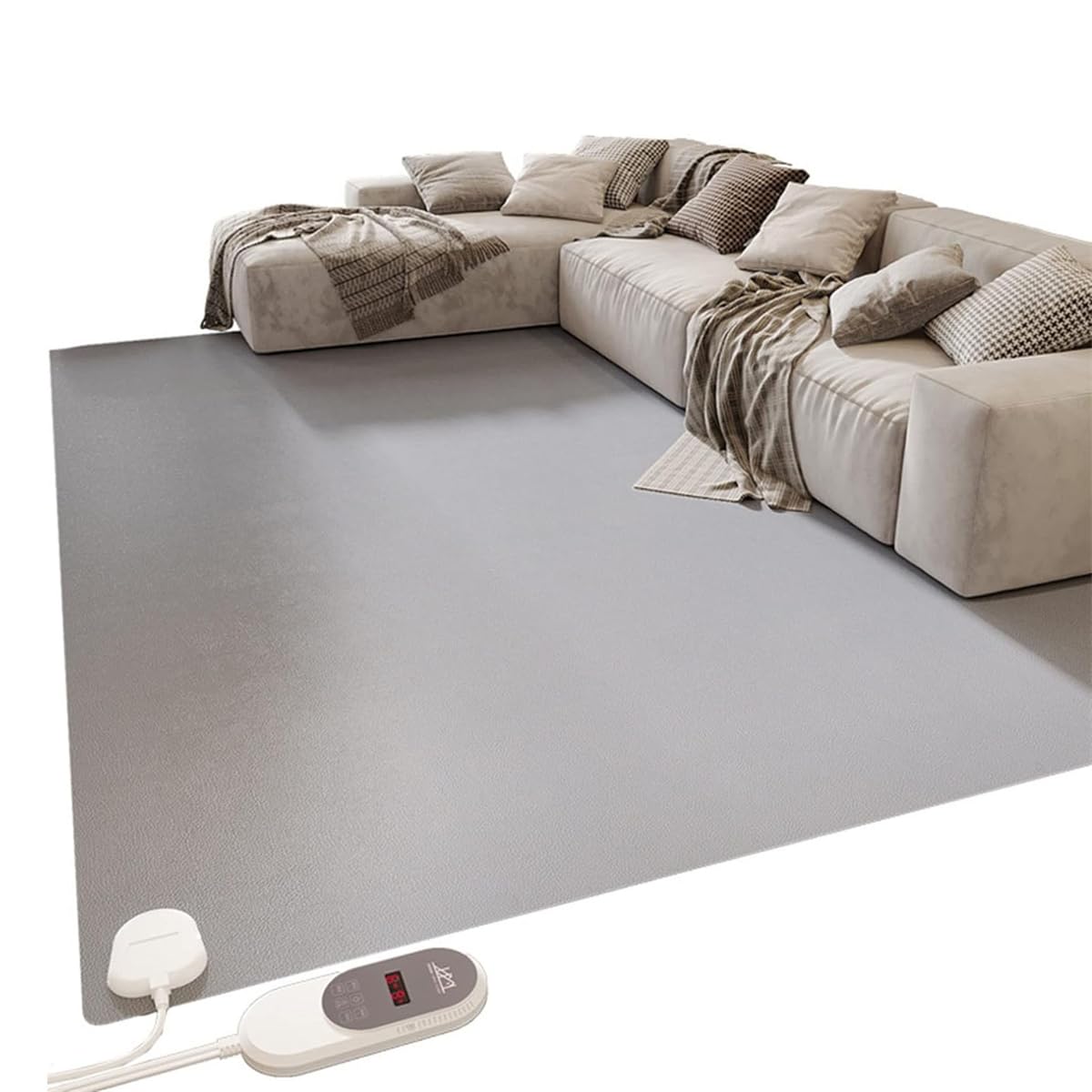 Chauffage au sol radiant infrarouge d'intérieur, tapis électrique 140x200
