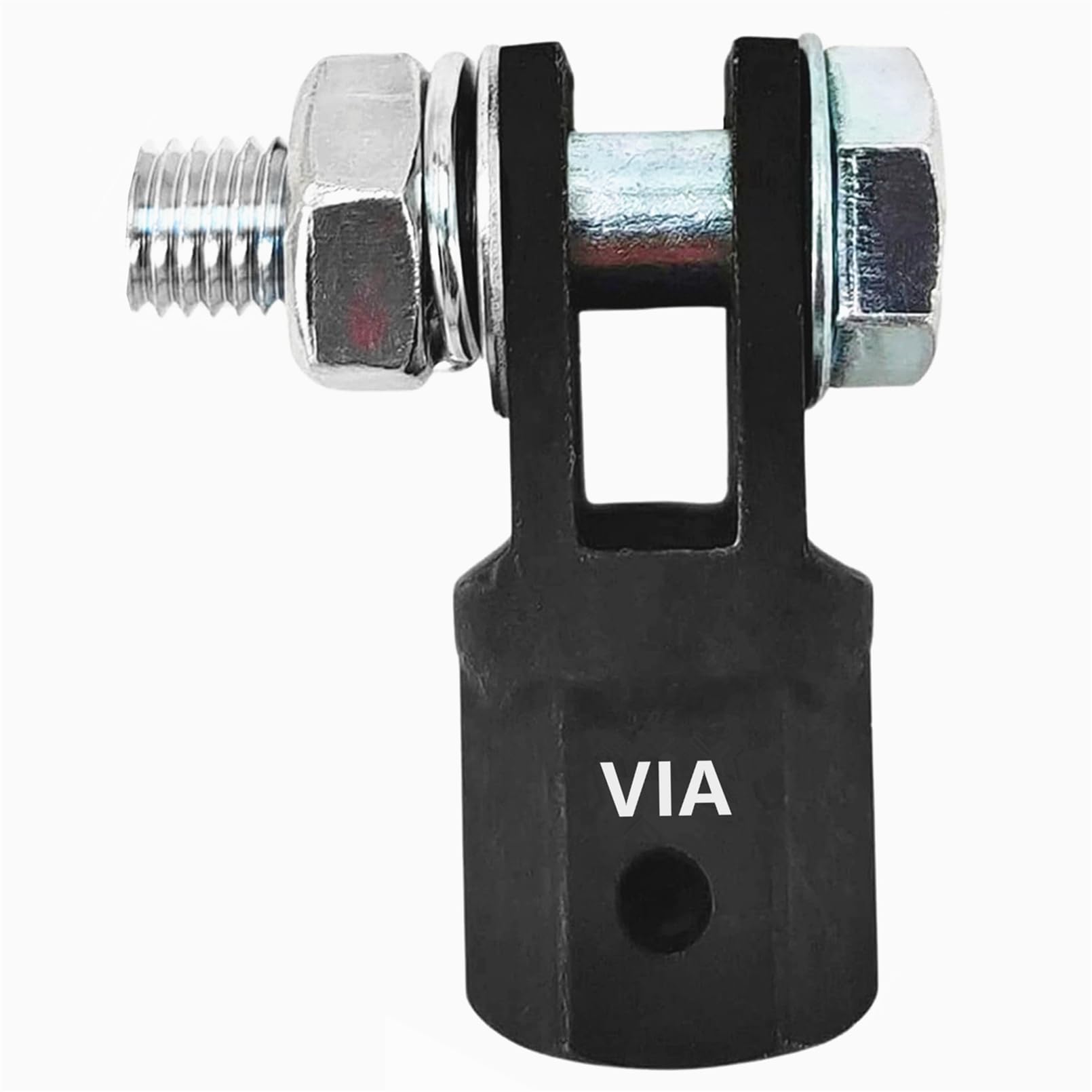 VIATOOLS 1/2" Scissor Jack Adapter for Use with 1/2 Inch Drive/Impact Drills/Ratchet or Standard Drive Sockets or 13/16 Inch Lug Wrench
