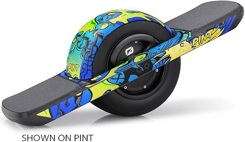 Vista 23 de Gráficos para OneWheel Pint, Zany Blue Design, solo calcomanías para guardabarros, diseños Earth SURF por Senge Graphics Inc. Azul