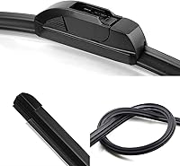 Vista 9 de 21"+19" Premium Windshield Wiper Blades All-Season Durable Stable and Quiet Silicone Wiper Blade Fit for Volkswagen Golf 1993-2006,Honda civic