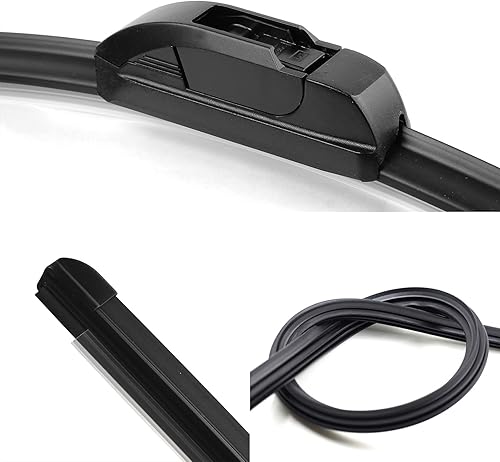 Miniatura 2 de Escobillas del limpiaparabrisas de 26 pulgadas + 16 pulgadas para todas las estaciones, duradero, estable y silencioso, para Honda CRV 2012-2016,