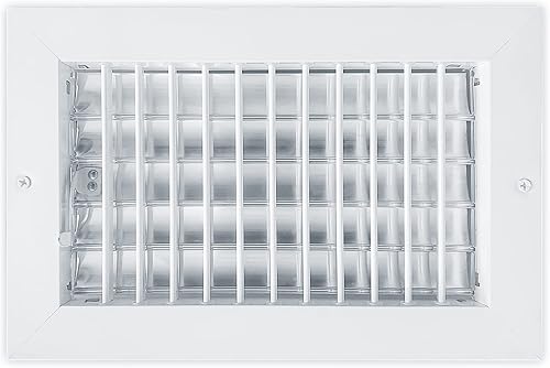 Air 360 Cubiertas de ventilación de pared para rejilla de aire acondicionado, cubierta de ventilación de registro de alta calidad de 10 x 6