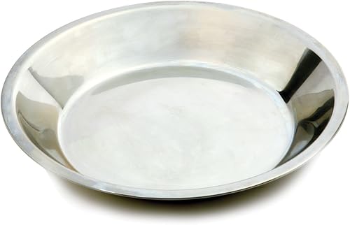 Norpro 3811 Bandeja para tartas de acero inoxidable, 9 "x 1.5", 1 EA, como se muestra