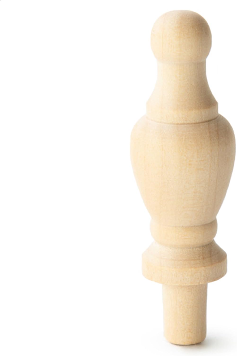 Pinehurst Crafts Wooden Finials, Wood Finials Work Great as