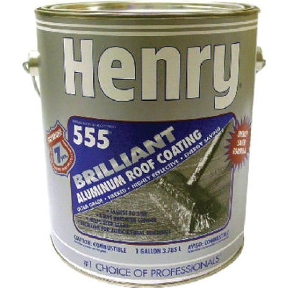 HENRY HE555042 Gal Fiber Aluminum Roof Coat - House Paint - Amazon.com