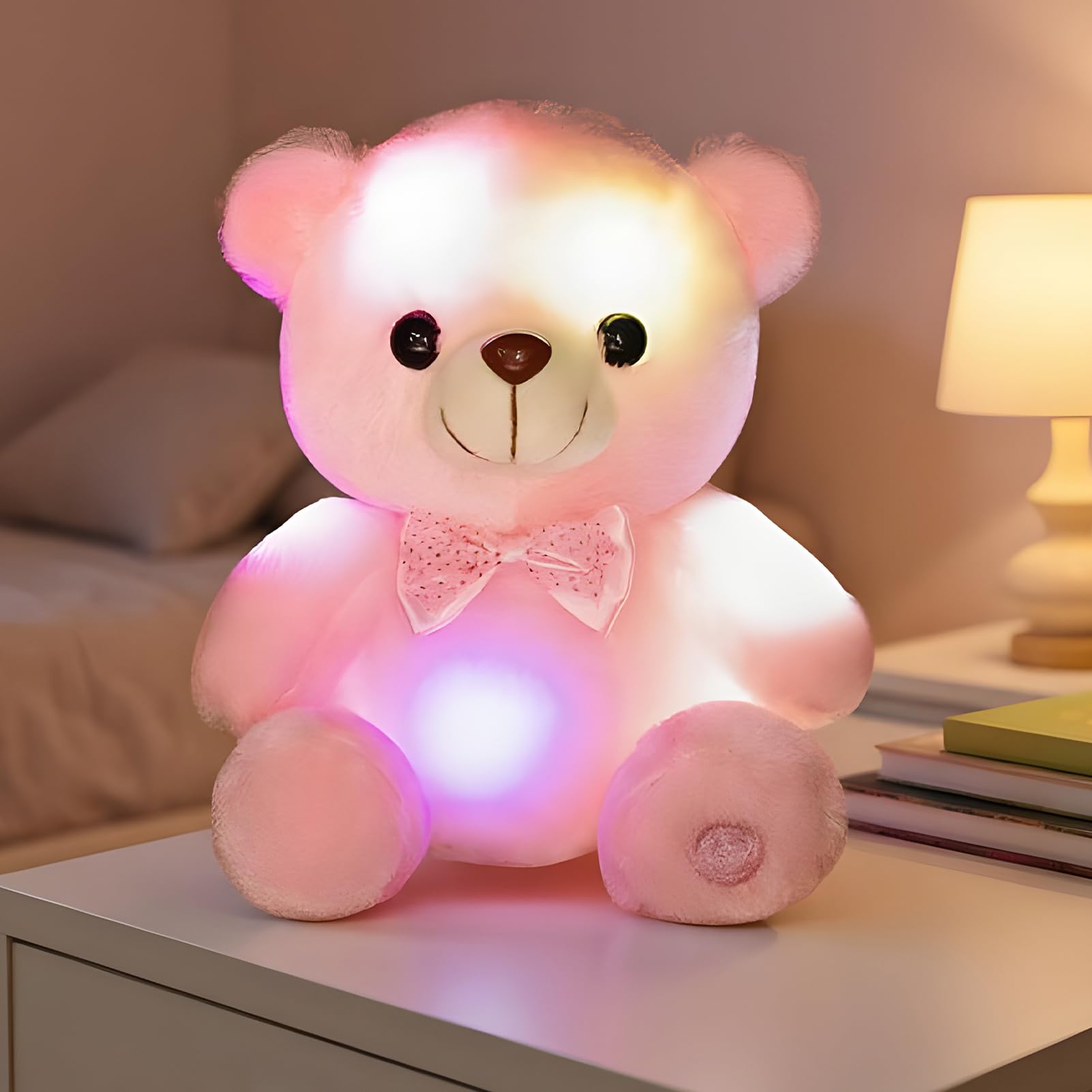 Amazon.co.jp: 光るぬいぐるみ,カラフルに輝くかわいい人形 - 暗闇で
