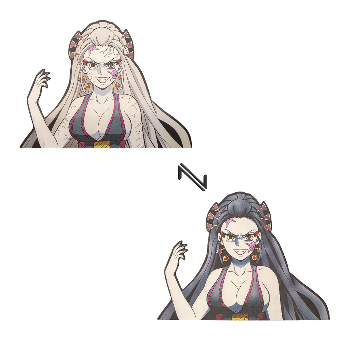 3D Motion Anime Manga Stickers Waterproof Decals Idean for Cars, Laptop, Skateboard, Wall Decor (Daki)