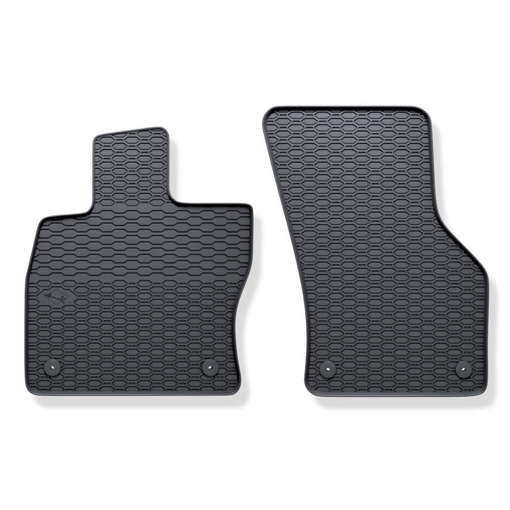 Mossa Tappetini gomma adatti per Skoda Octavia III (2013-2020) 2 pz. nero | Station Wagon, Liftback