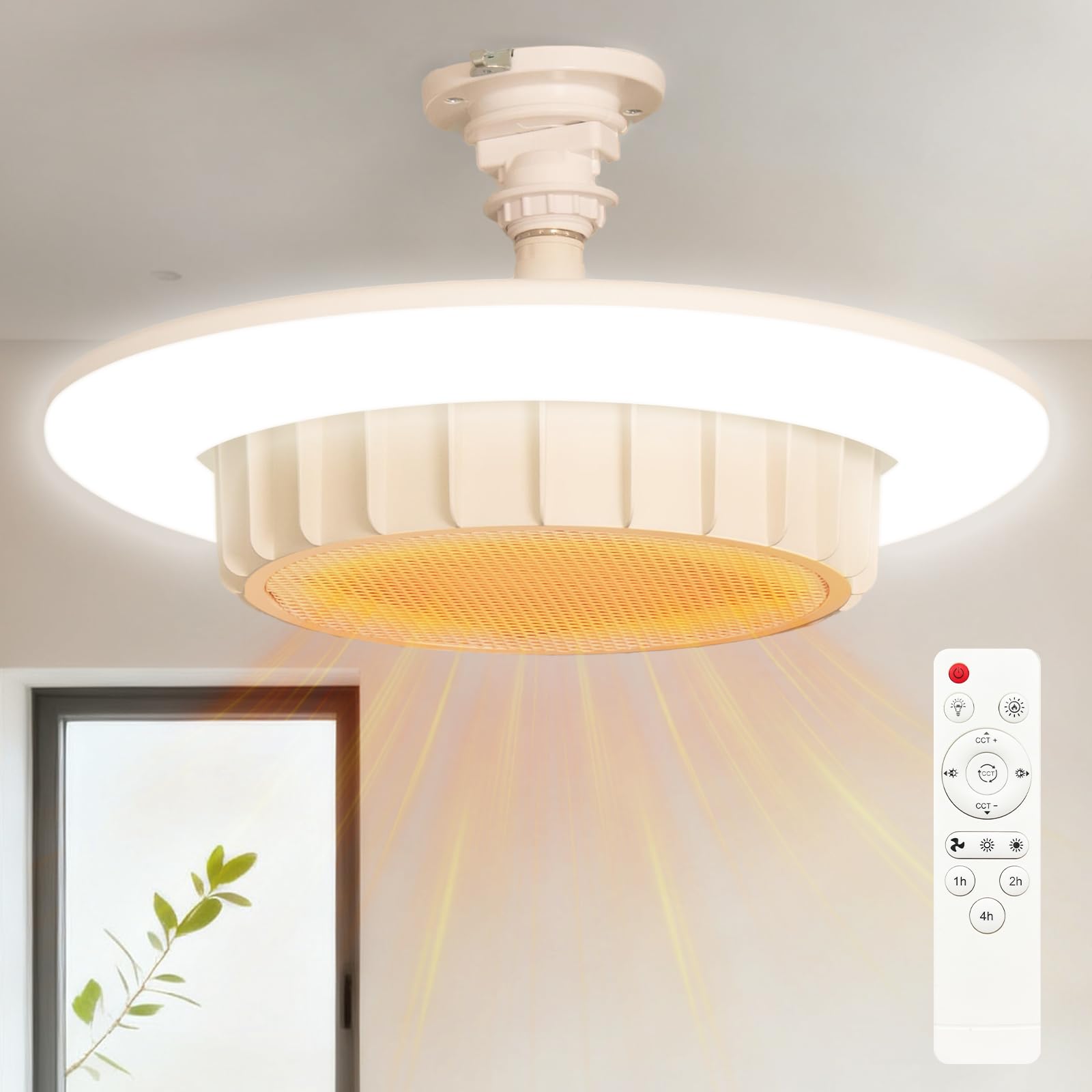 Amazon.co.jp : 【暖房＆照明】TENKOO&YOU ヒーター 天井 E26 電気