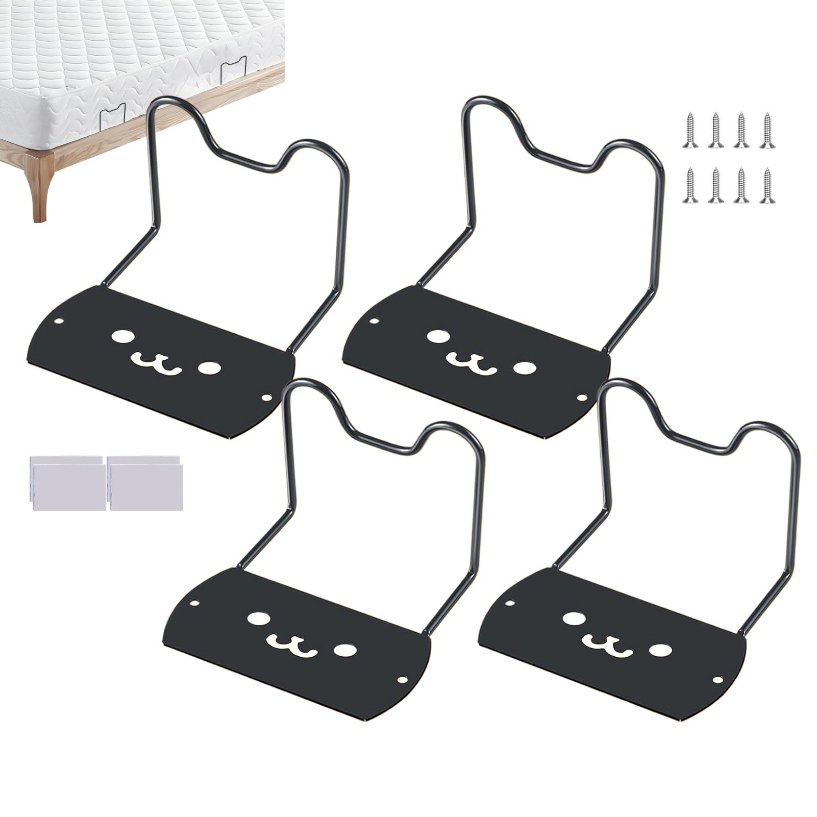 Maintien de matelas antidérapant pour des nuits paisibles et un réveil serein