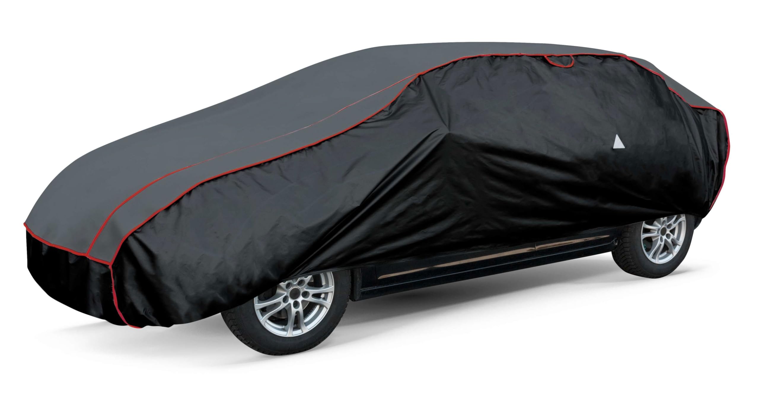Walser Hagelschutz Abdeckplane Auto, Autogarage Abdeckung Pro, 100% Polyester, Größe 1, Anthrazit-Schwarz