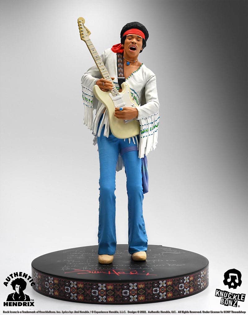 Knucklebonz - Jimi Hendrix III Rock Iconz Limited Edition