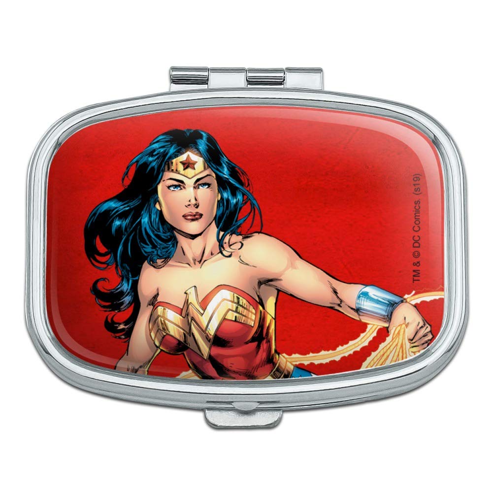 Wonder Woman Character Rectangle Pill Case Trinket Gift Box