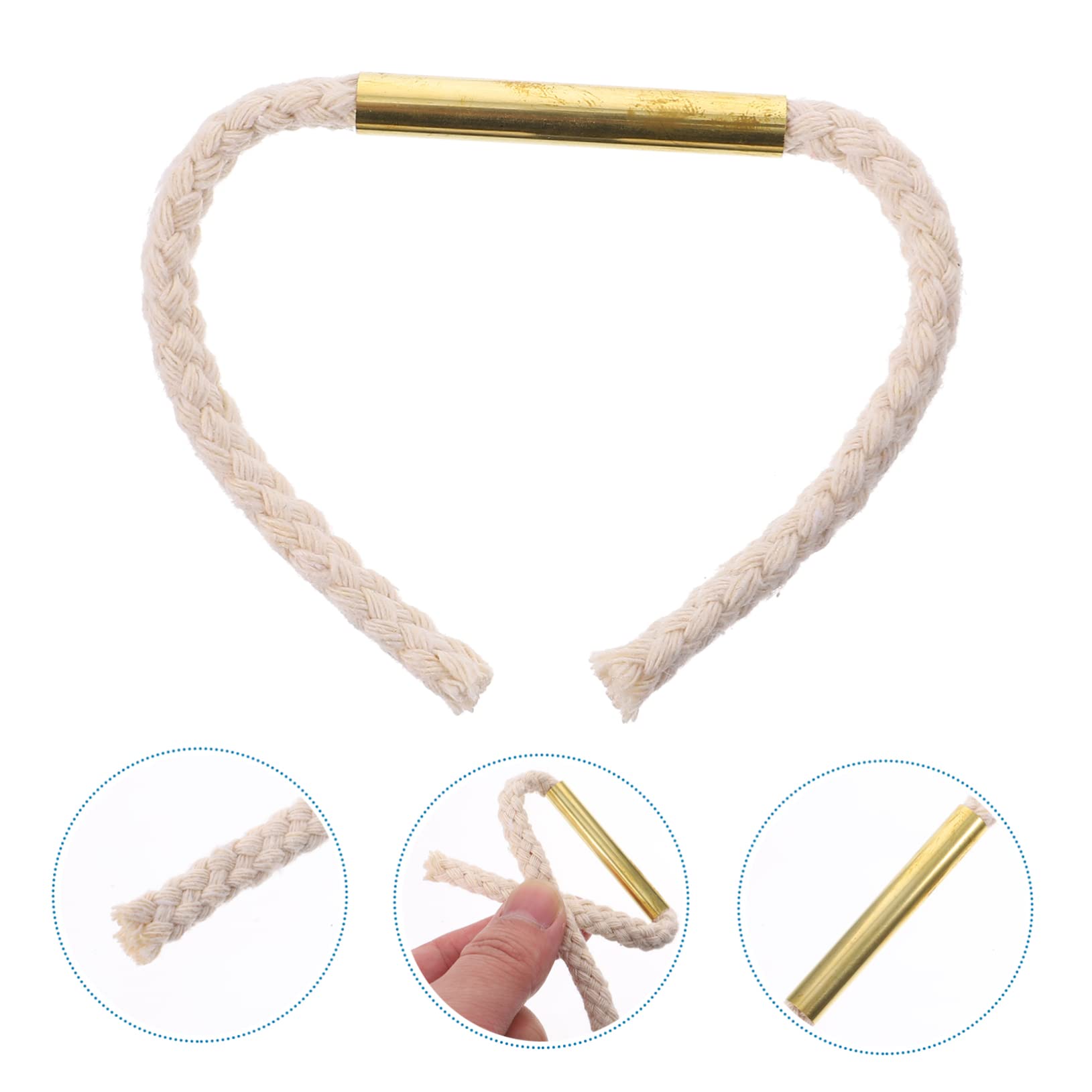 Parliky Tool Waterproof Wick Rope Survival Wick Lighter Cord Essential Outdoor Camping Gear Easy to Use Practical