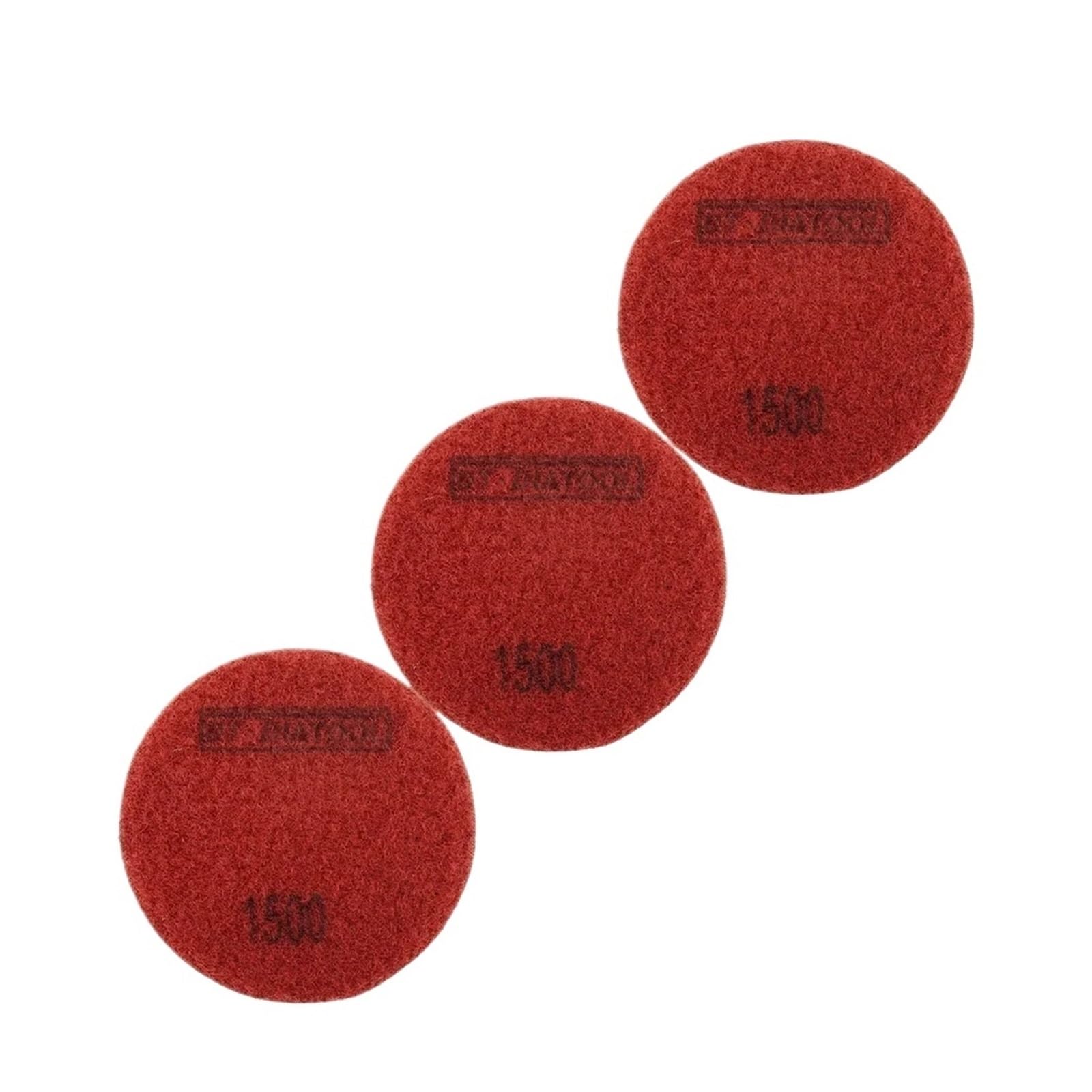 Polierpad-Set, universelle Passform, 80 mm, Bodenoberflächenbehandlung | 9 Stück Schleifscheiben for Bodenrenovierungs- und Oberflächenreparaturarbeiten(9pcs grit 100)
