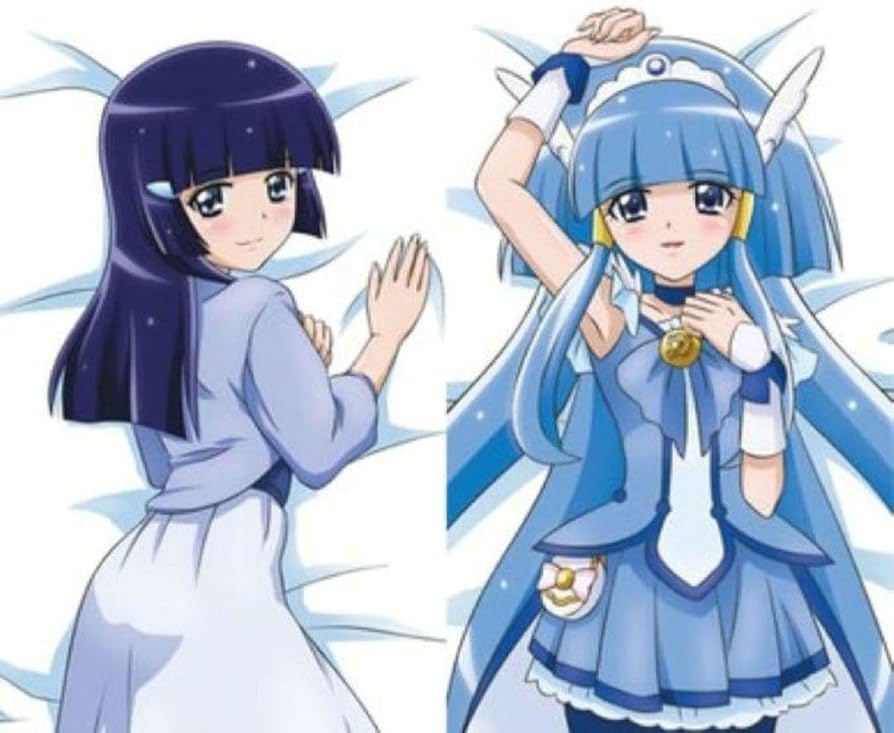 スマイルプリキュア!　青木れいか ハーフのれん スマイルプリキュア青木れいかハーフのれん 未開封 ムービック