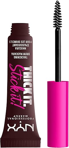 NYX Professional Makeup Thick It. Stick It! Mascara Sourcils, Résultat Teinté &...