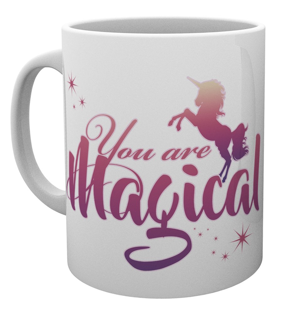 GB eyeLTD, Unicorns, You are Magical, Mug, Wood, Various, 15 x 10 x 9 cm