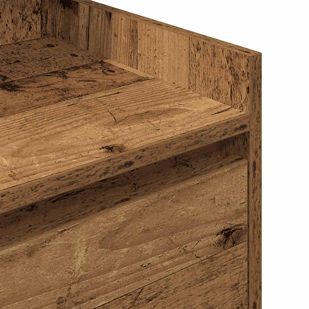 Stilvoller Nachttisch aus Holzwerkstoff mit reichlich Stauraum, robuster Platte und pflegeleichter Oberfläche für Ihr Schlafzimmer