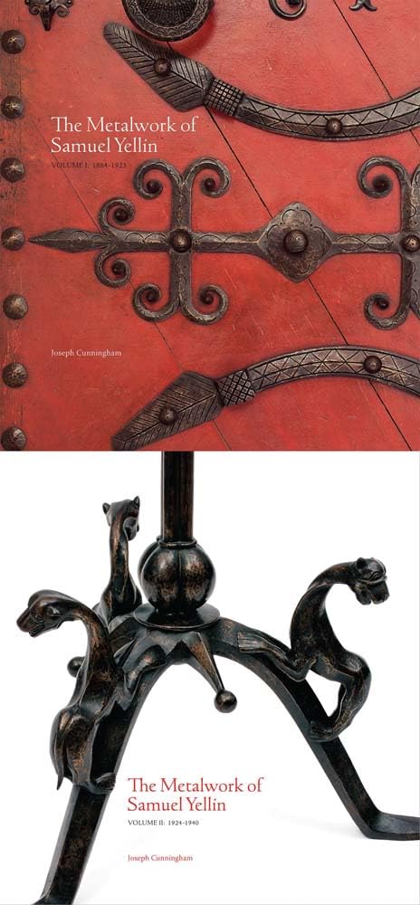 The Metalwork of Samuel Yellin livre art ferronnerie d'art de prestige doreur