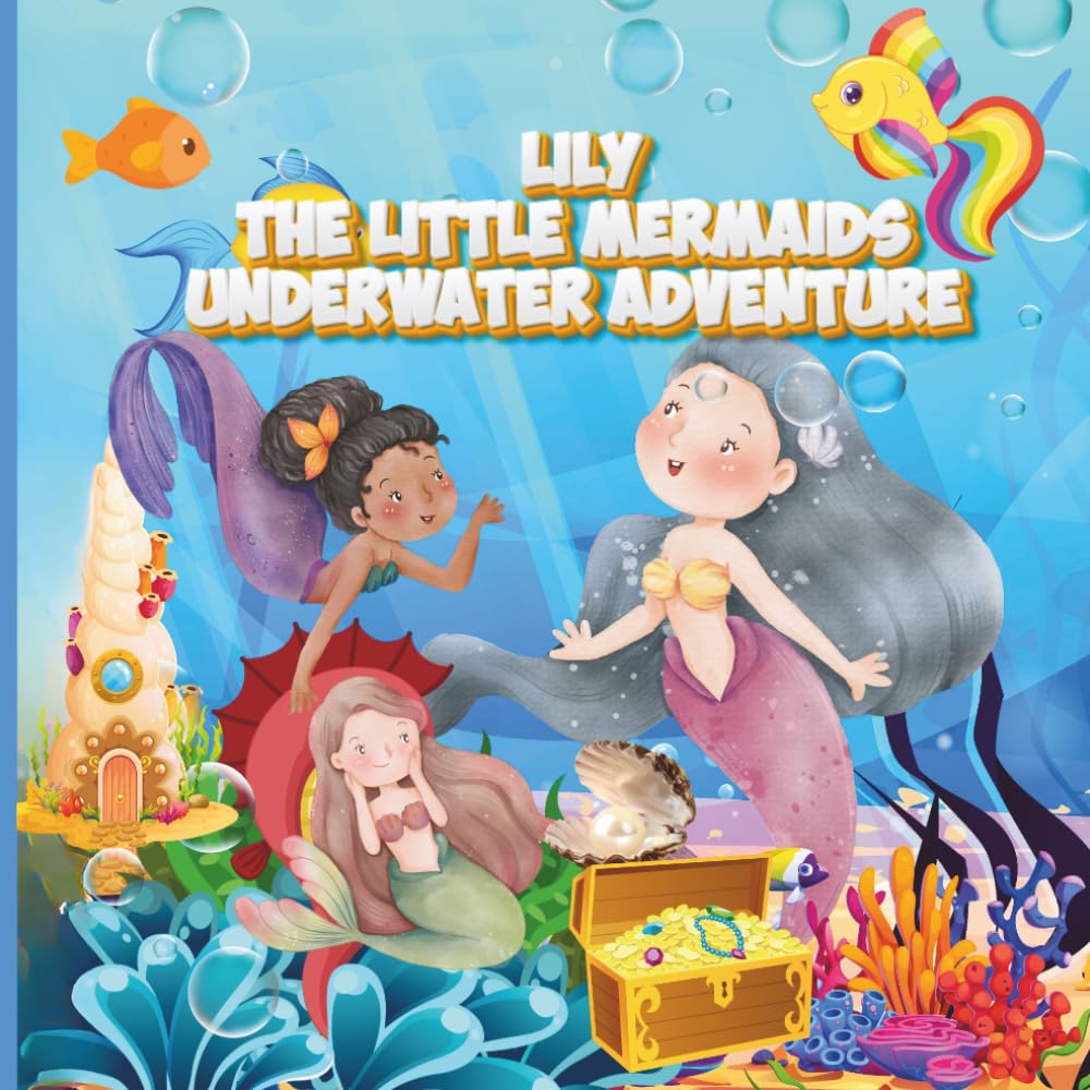 Lily’s The Little Mermaid's Underwater Adventure: A Magical Ocean Story for Kids Ages 3–7
