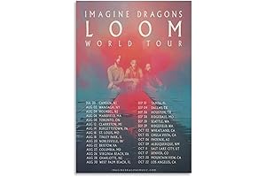 NDEGHYTF LOOM by Imagine Dragons Canvas Poster