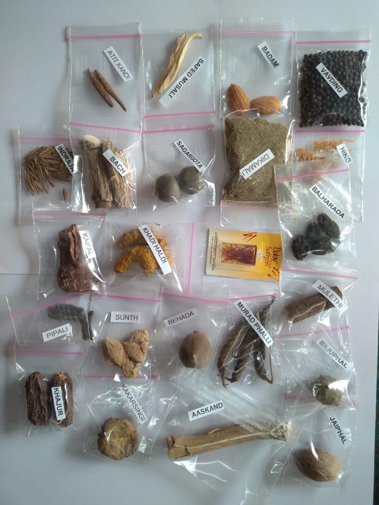 vinarghya – Complete Pack of Balghuti/Ghuti Ka Saman/Balguti/Bal Sathi/Jeevan Ghuti/Ayurvedic Ghutti / घुटी का सामान - 1-2 Pcs Each 2