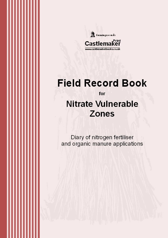 Field Record Book for Nitrate Vulnerable Zones - NVZ