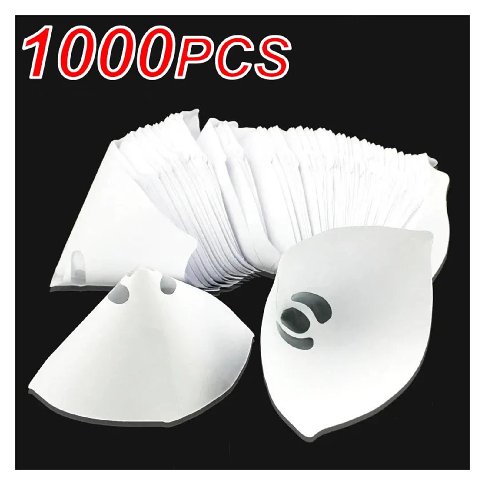 Filtro colador de pintura Filtro de papel for pintura de 100 micras, filtro de malla for pintura en aerosol, 10 x 15 cm(1000pcs)
