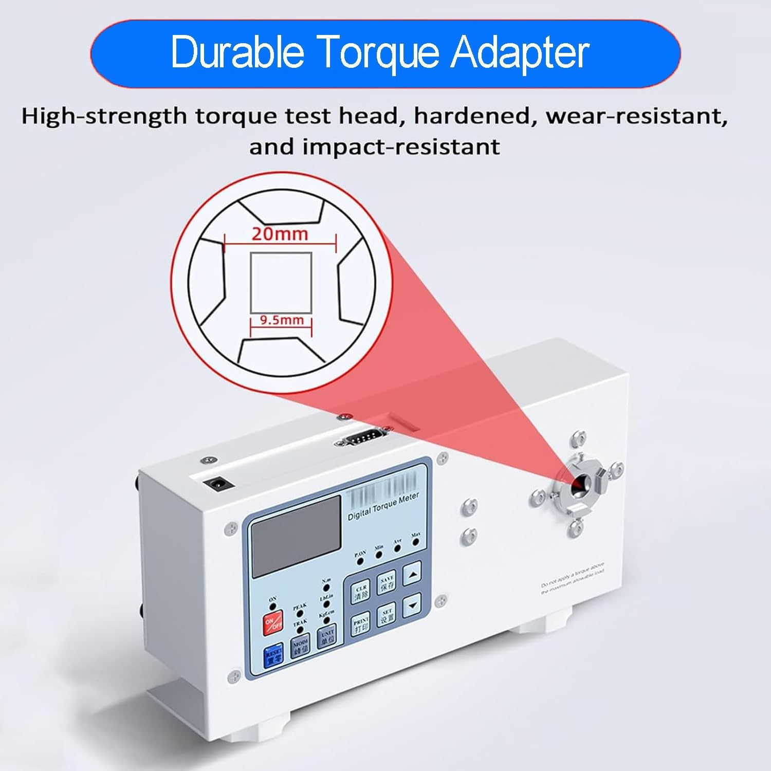 Digital Torque Gauge, Intelligent Torque Gauge, Portable And High Accurate Measuring Instrument For Bottle Caps, Screws, Nuts, Bolts, Valves And Keys 20