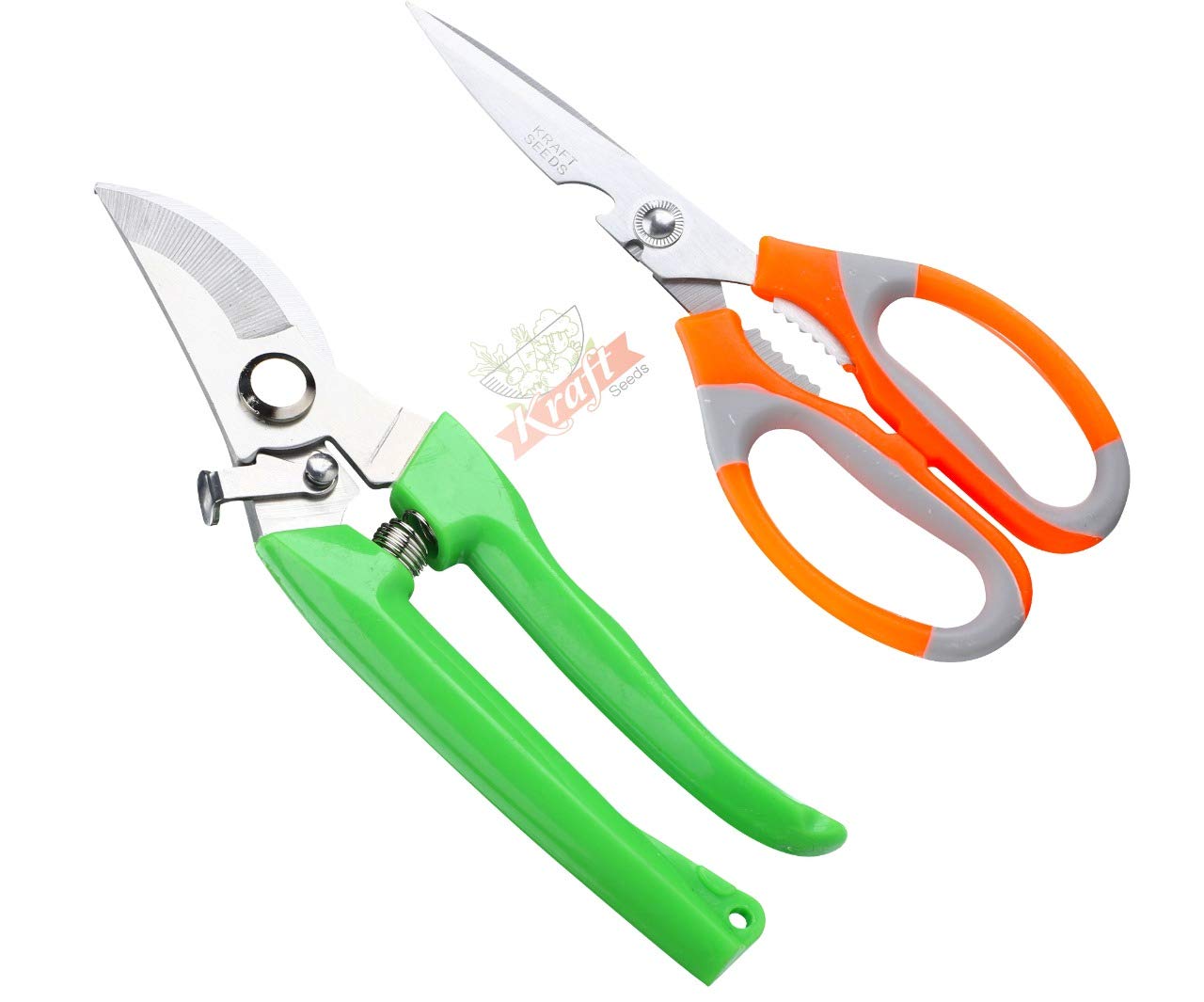 Kraft Seeds by 10 CLUB by 10 CLUB Gardening Tool Kit - 2 Pcs (Pruner, Scissor) | Garden Tools Kit for Home Garden | Agriculture Tools for Terrace Gardening (B01D4S9OLA) Amazon Price History, Amazon Price Tracker