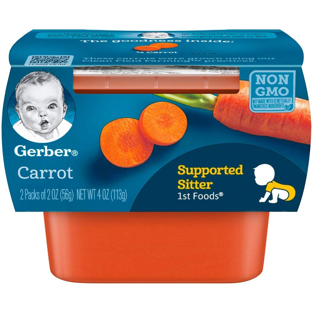 Gerber+1st+Foods%2c+Carrot%2c+4+OZ