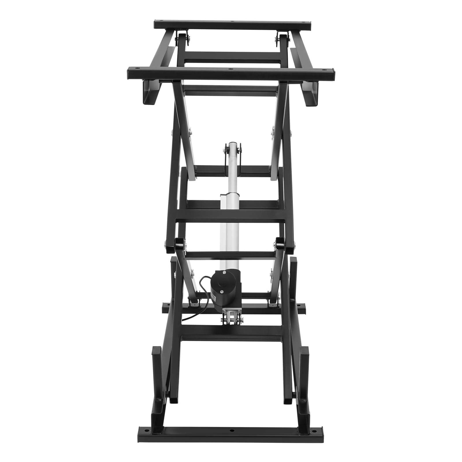 Table élévatrice électrique hydraulique de 26,5 à 127 cm, capacité de charge de 64 kg, 5 mm/s CC 24 V avec télécommande, plateforme réglable en hauteur, pour bureau à domicile