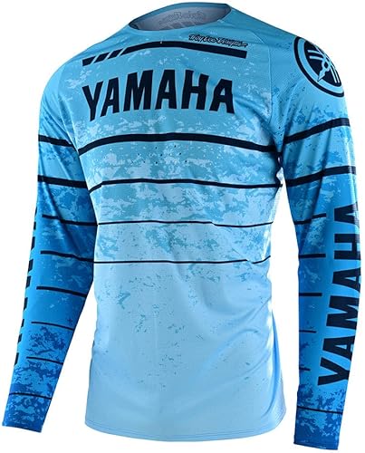 Troy Lee Designs Camiseta todoterreno para motocross motocross cuatrimoto deportes deportivos Yamaha Racing Jersey para hombre SE Pro