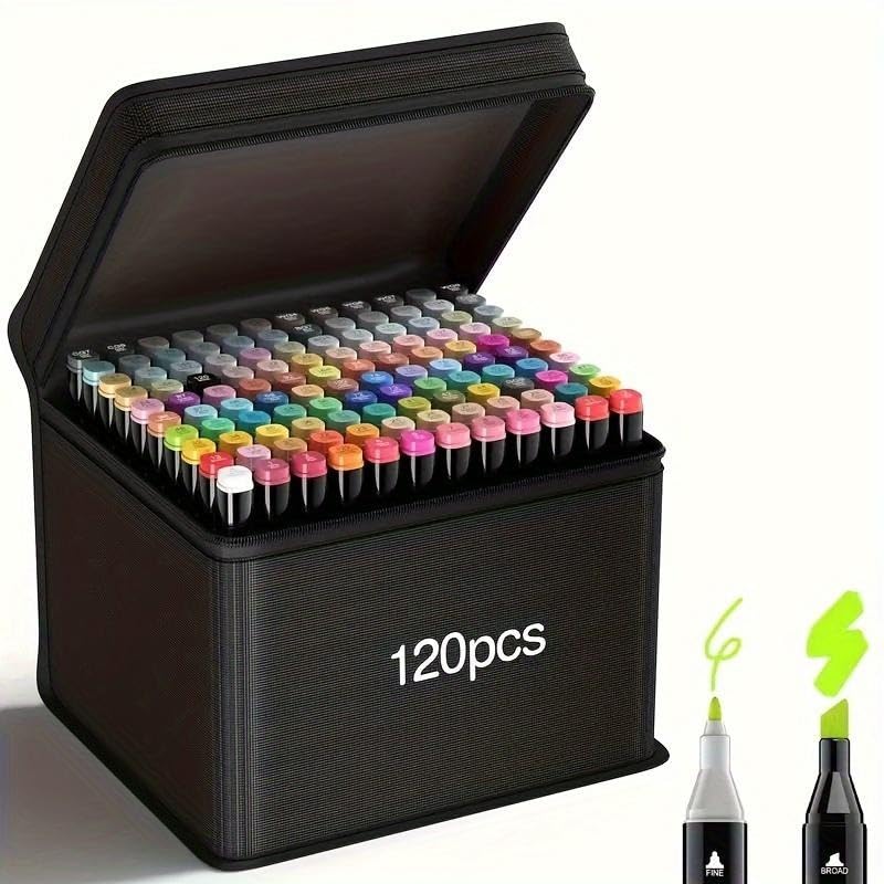 Image of HUBTURE Acrylic Paint Marker Pen Set - Metallic Colors Medium Point Tip - Non-Toxic Art Markers for Rocks, Ceramic, Glass, Wood, Fabric, Canvas, Mugs & DIY Craft Projects