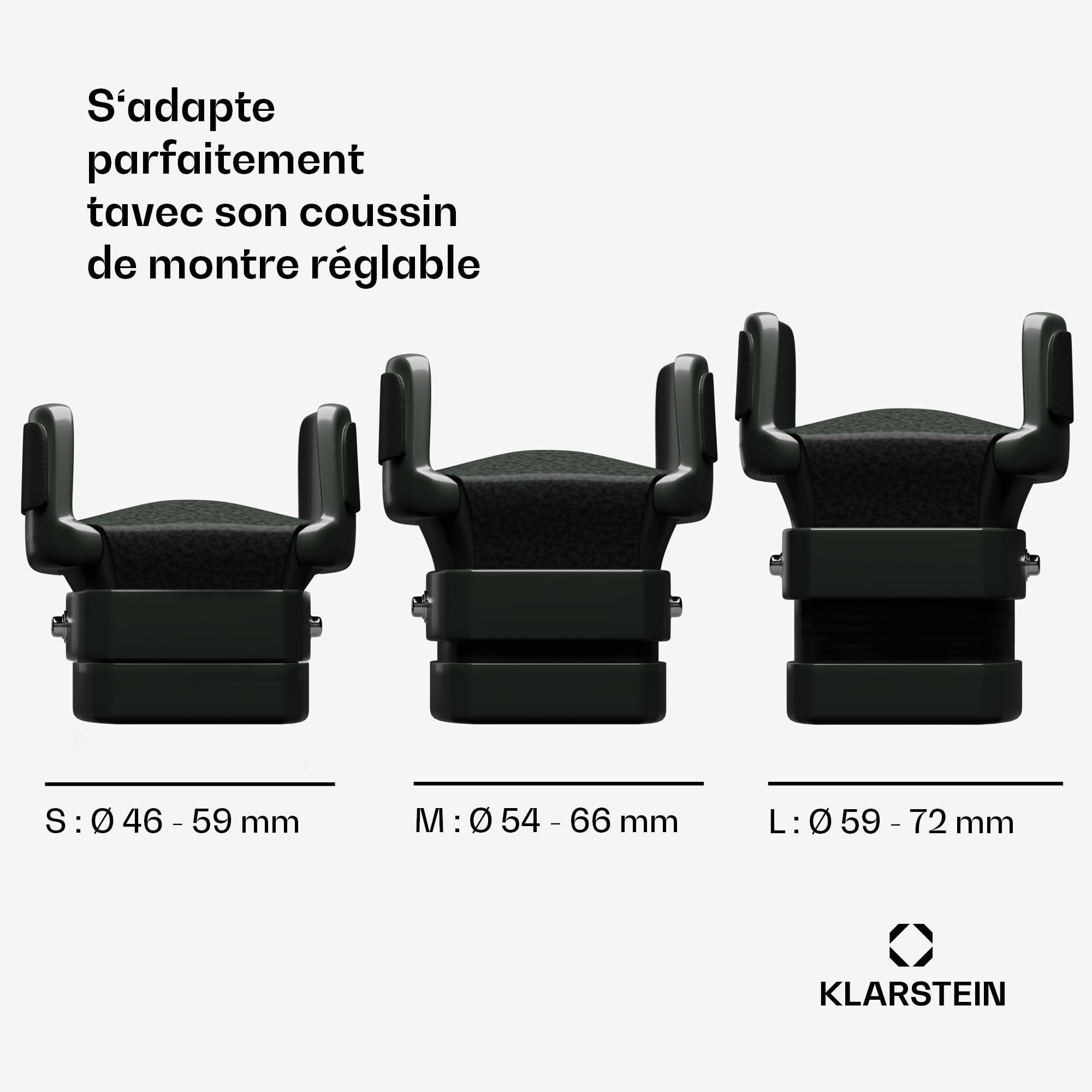 KLARSTEIN Remontoir Automatique de Montres, Boite a Montre Automatique Homme et Femme, Vitrine en Acrylique, Ultra Silencieux, 5 TPD et 3 Modes de Rotation, Moteur Remontoir à Ressort, Coffret