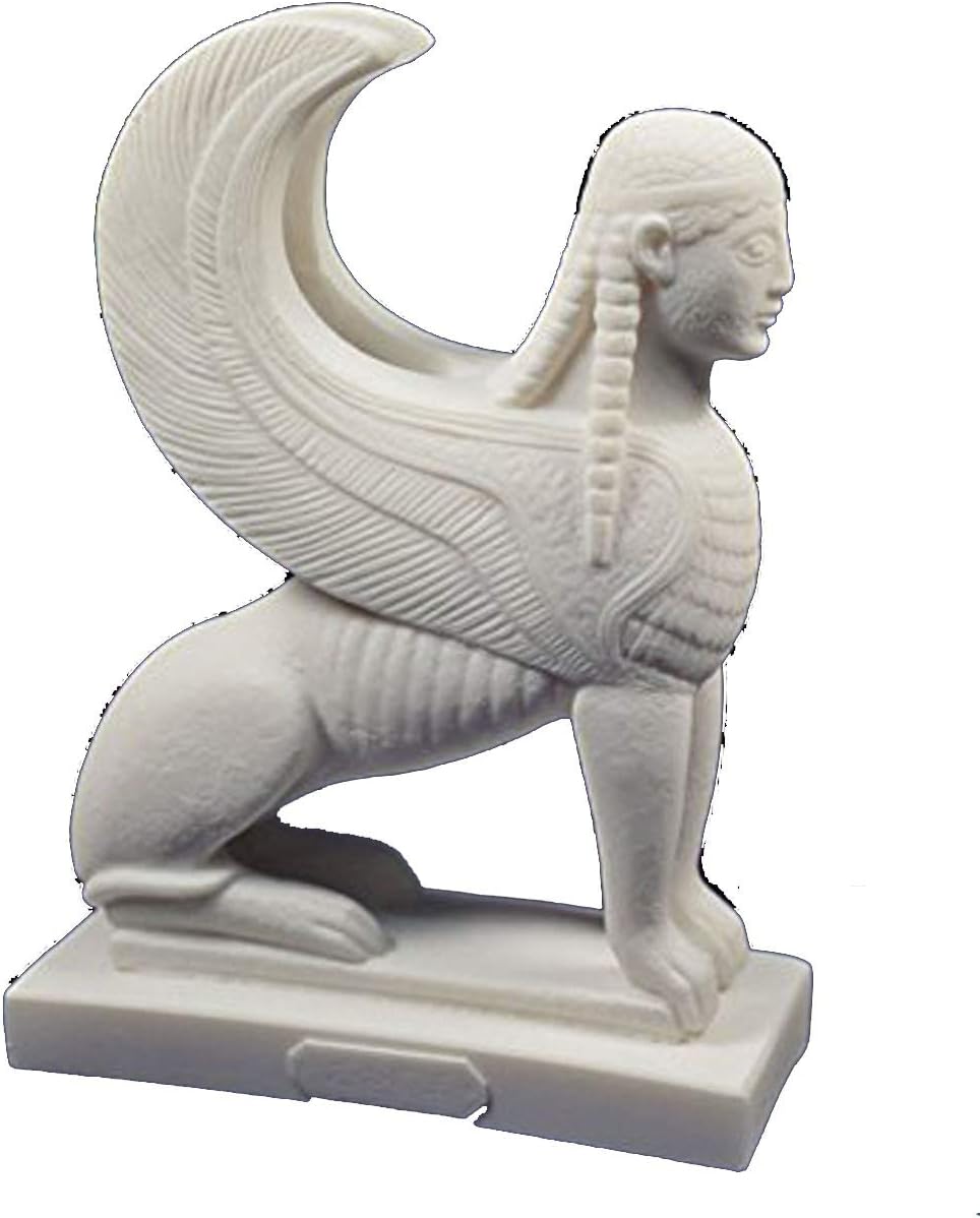 Estia Creations Sphinx Sculpture Statue Ancient Greek