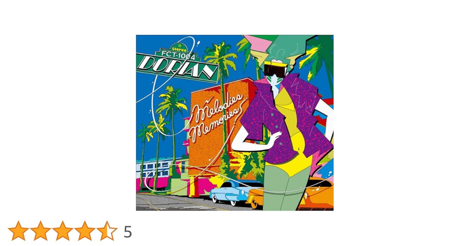 Melodies Memories EP.1  DORIAN ドリアン Melodies Memories」ドリアン - リリース情報 - P-VINE, Inc.