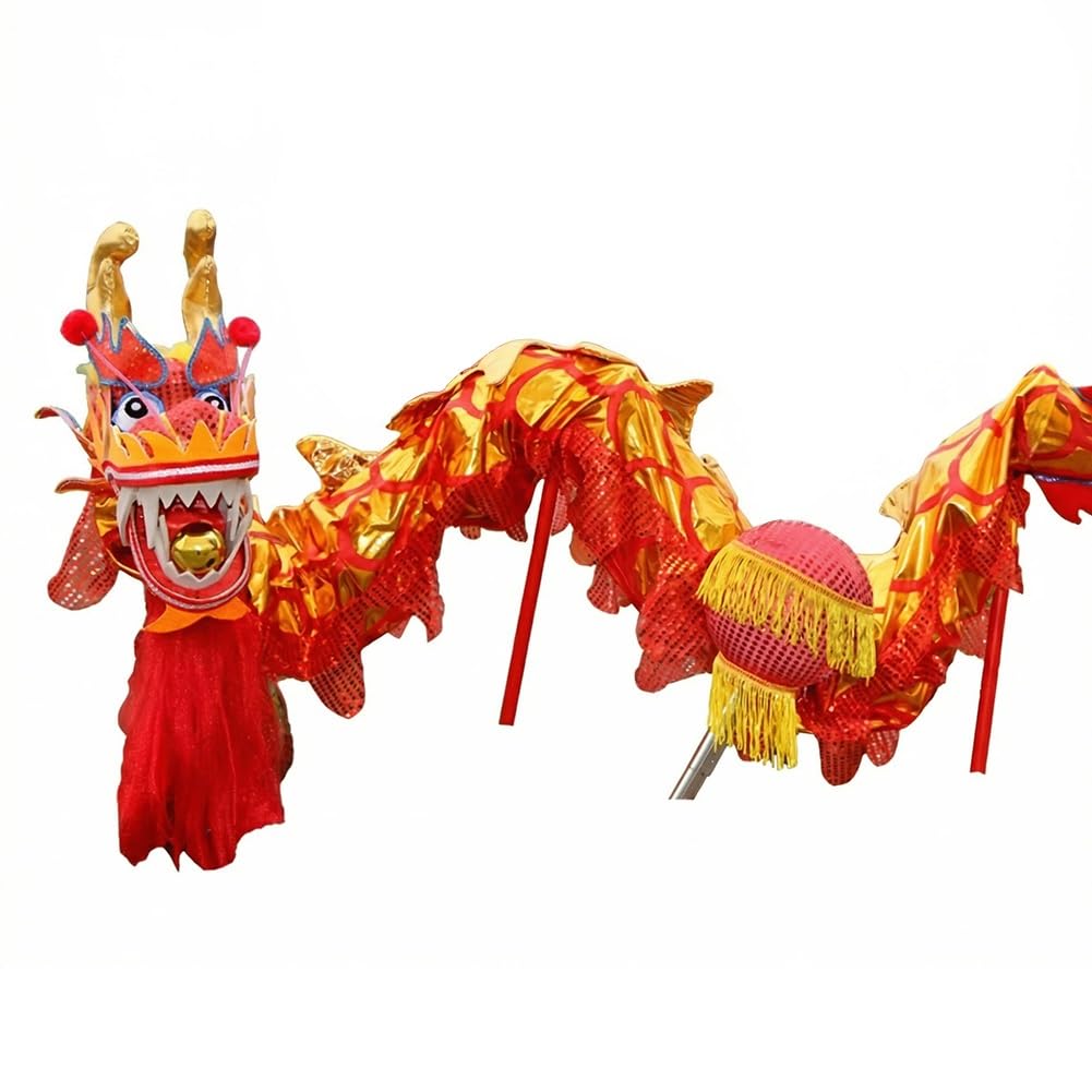 Costume da danza cinese del drago per attività di gruppo e sport all'aria aperta