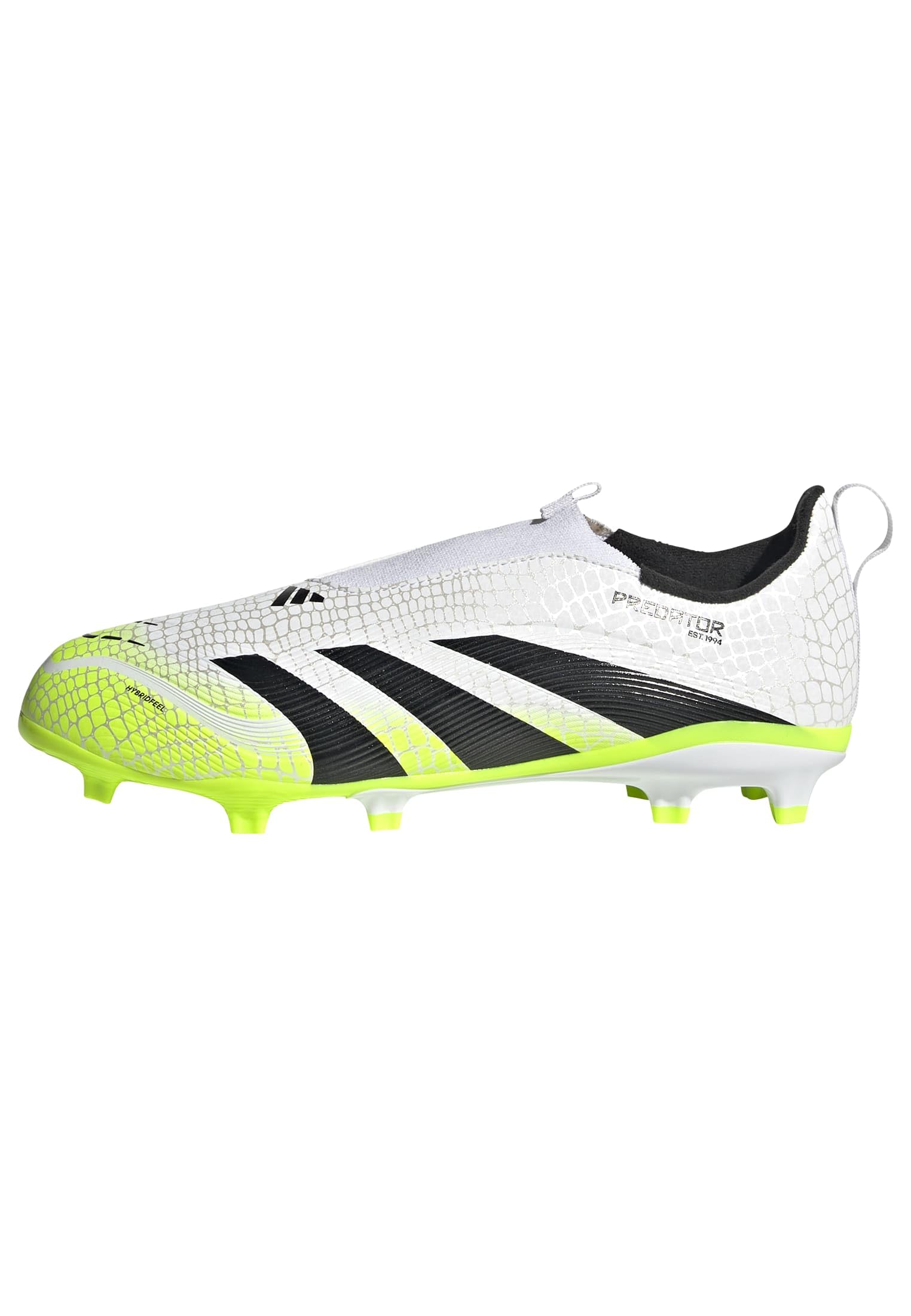 ADIDAS Predator League Fg Mg Bianco Nero Lime Scarpe Da Calcio Bambino EUR 38 / UK 5