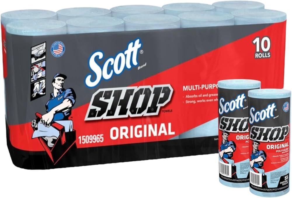 Amazon.co.jp: スコットショップ コストコ ウエス タオル Scott SHOP