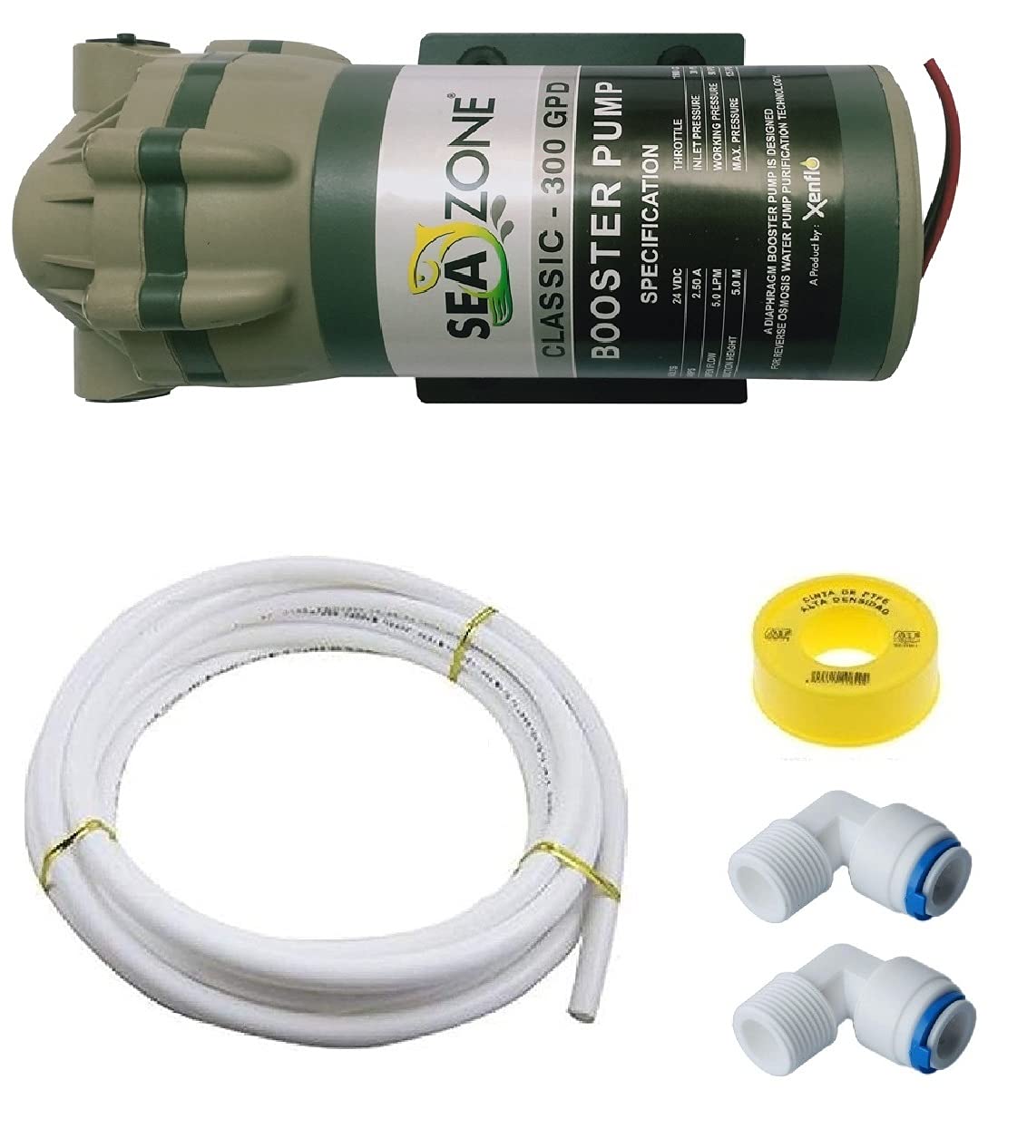 Seazone Ro Booster 300 Gpd Pump Set